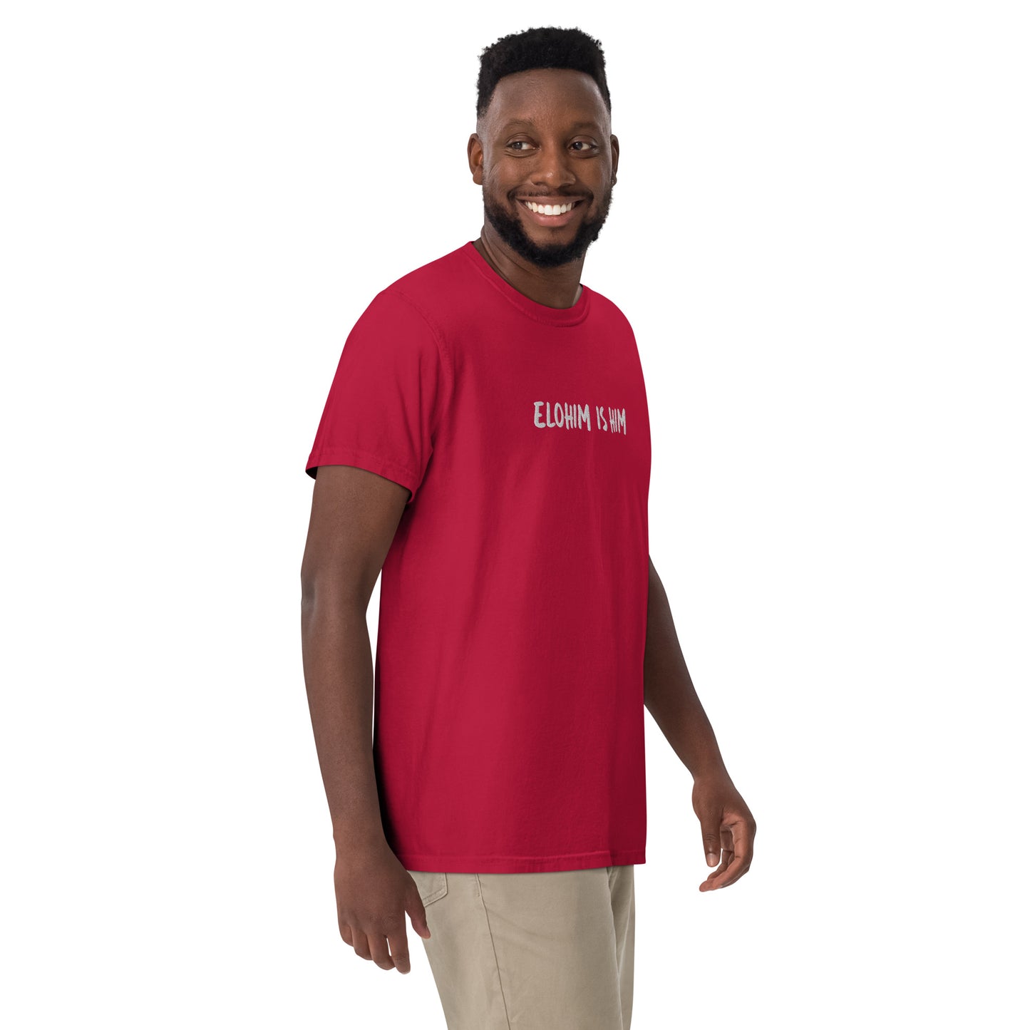 Men’s garment-dyed heavyweight t-shirt